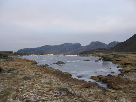 Frozen Three Tarns